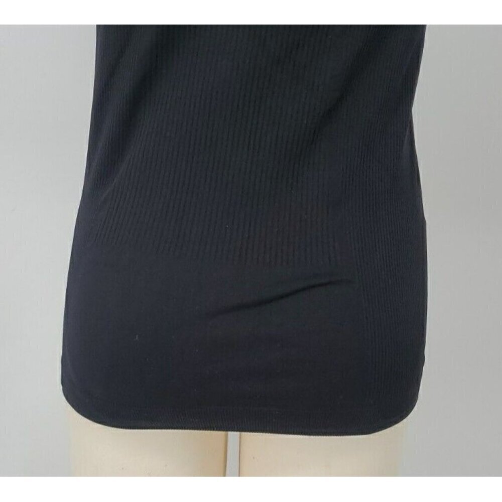 Castelli Cycling ? Shirt Womens L / XL Black Tee Fitted Ribbed Stretch Top - Picture 10 of 16